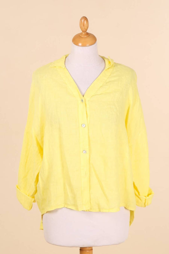 Standard Italian Linen Button Up