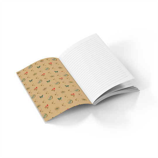 Winter Solstice Soft Touch Classic Layflat Notebook