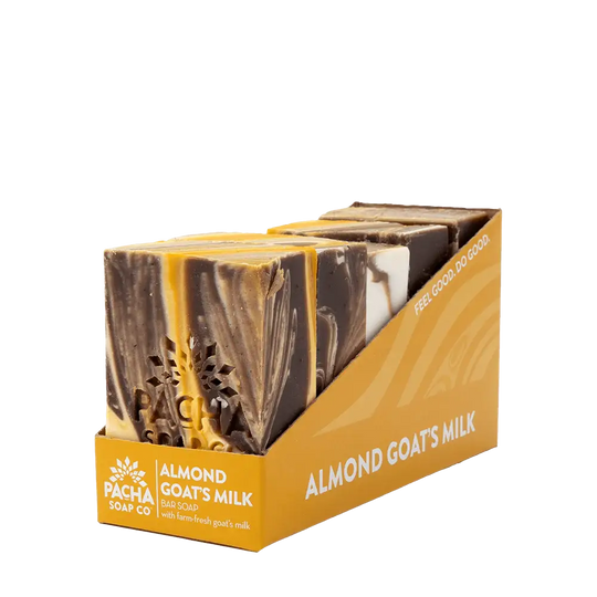 Pacha Almond Goat’s Milk Bar Soap