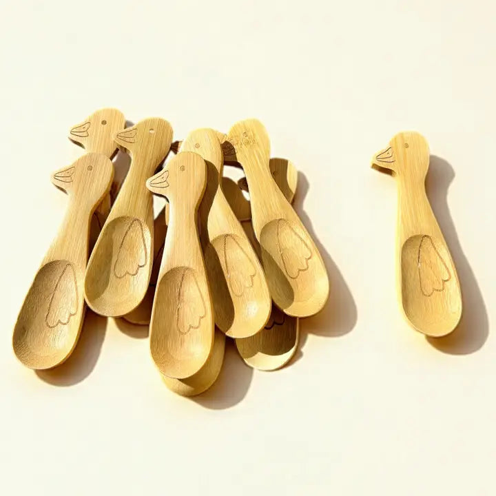 Bamboo Animal Kids & Toddler Utensils