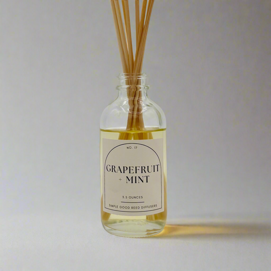 Grapefruit + Mint Reed Diffuser