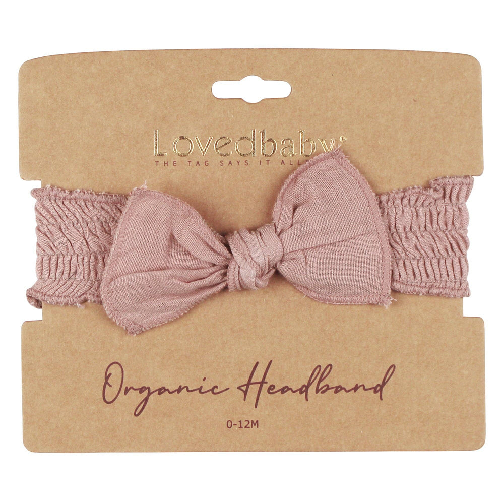 Taffy Organic Muslin Smocked Headband