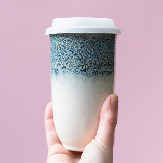 Glacier Ceramic Travel Cup 16oz
