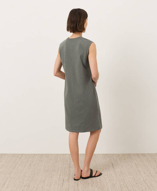Soft-Slub Essential Easy Muscle Tee Dress