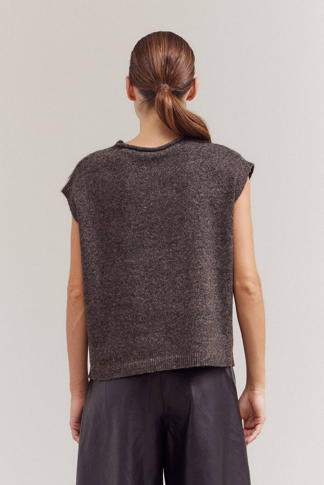 Knit Gradient Sleeveless Sweater