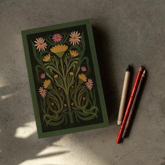 Marigold Soft Touch Classic Layflat Notebook