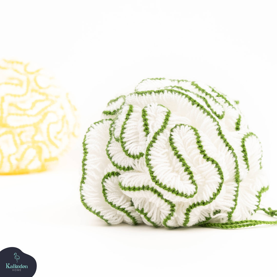 Organic Cotton Shower Pouf