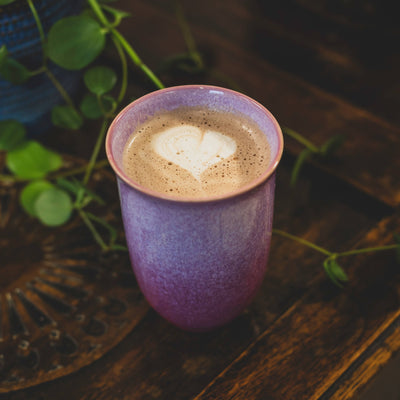 Astral Bloom Ceramic Travel Mug