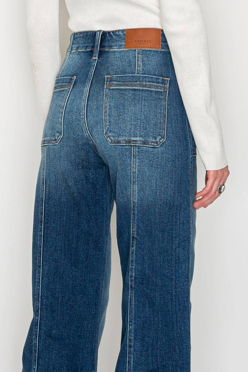 Eco Tummy Control Palazzo Jeans