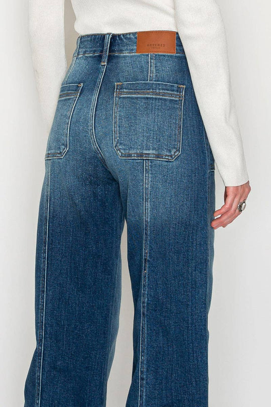 Eco Tummy Control Palazzo Jeans