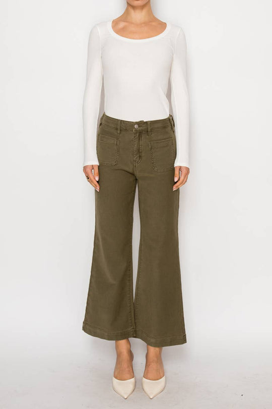 High Rise Palazzo Jeans