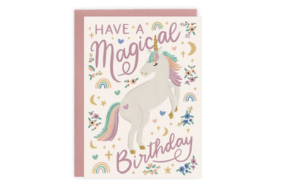 Unicorn Birthday Card