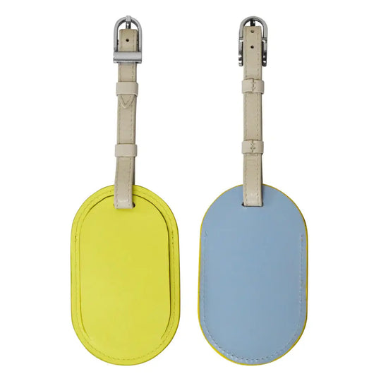 Round Luggage Tag