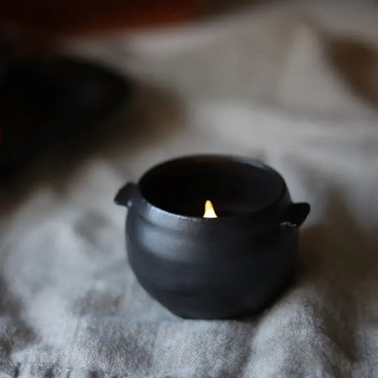 Black Mini Cauldron Bowl