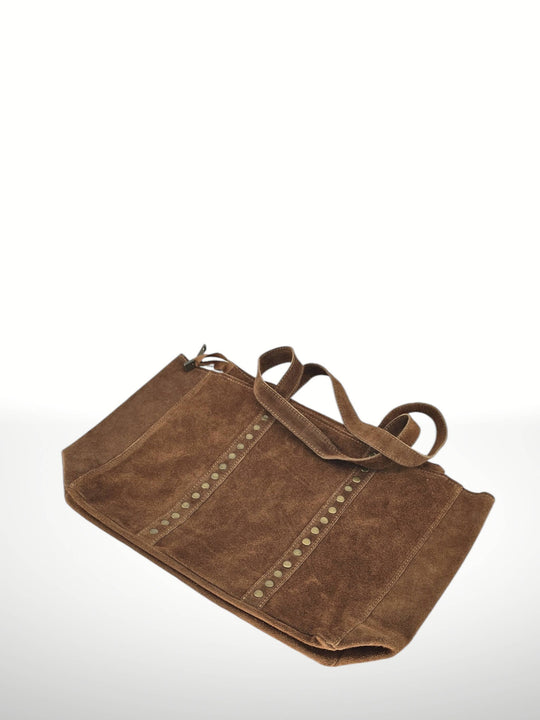 Celina Suede Leather Tote Bag