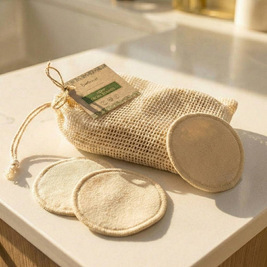 Set of 20 - Reusable Hemp Facial Rounds