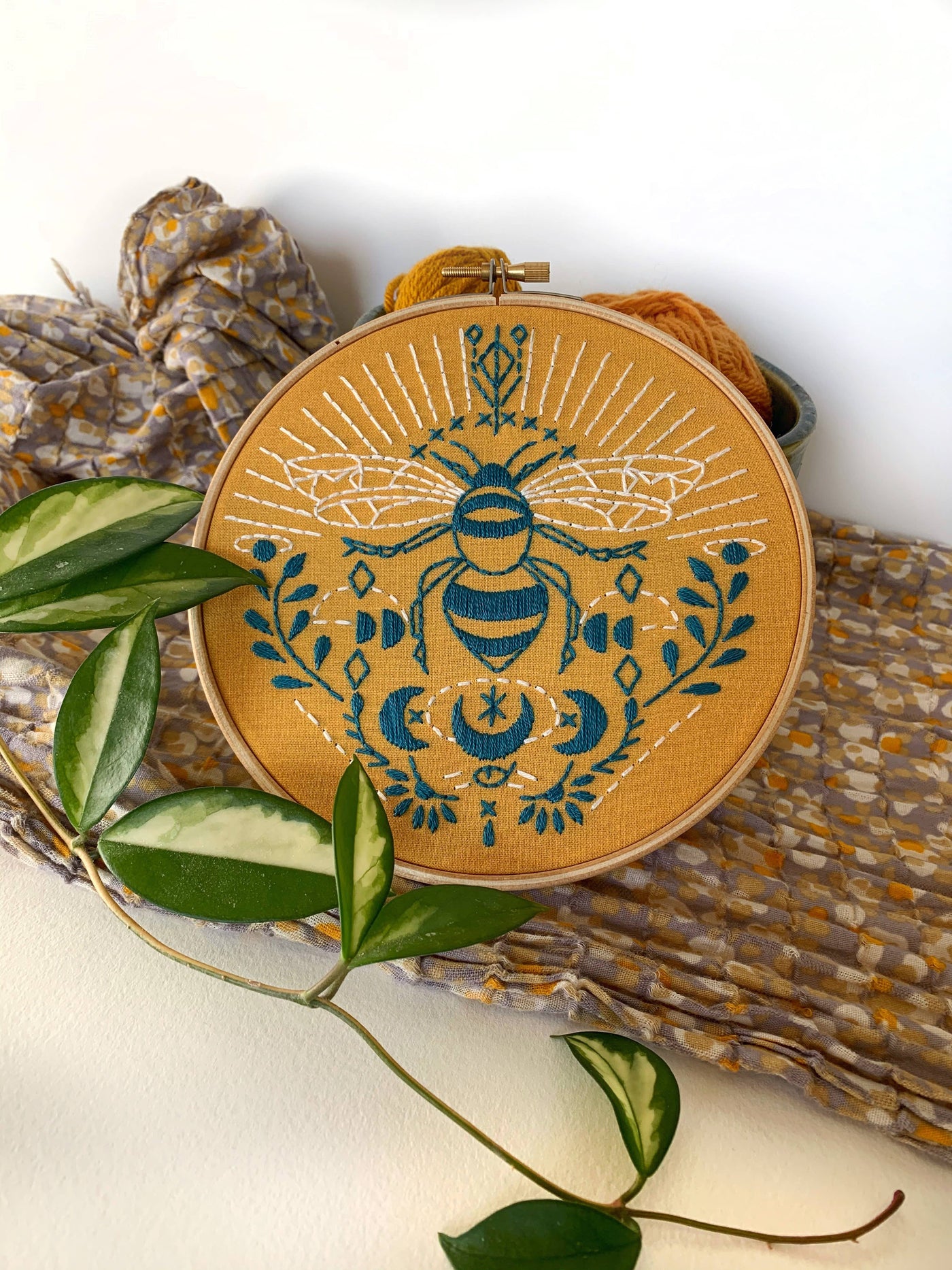 Bee Embroidery Kit