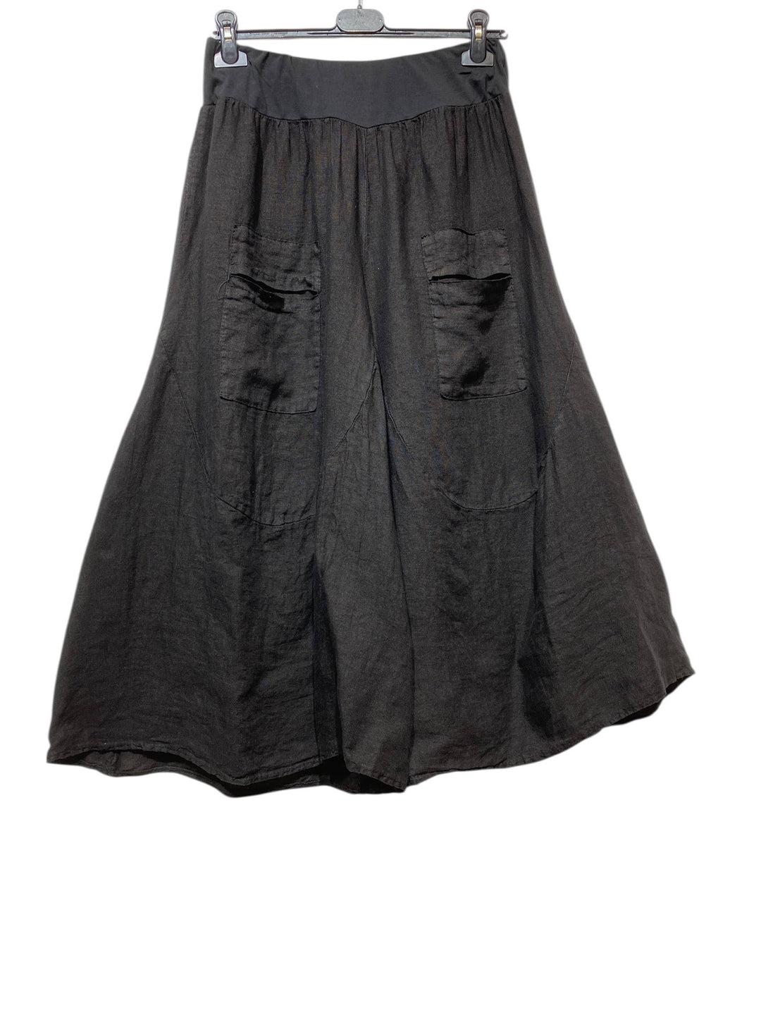 Wide Leg Linen Capris