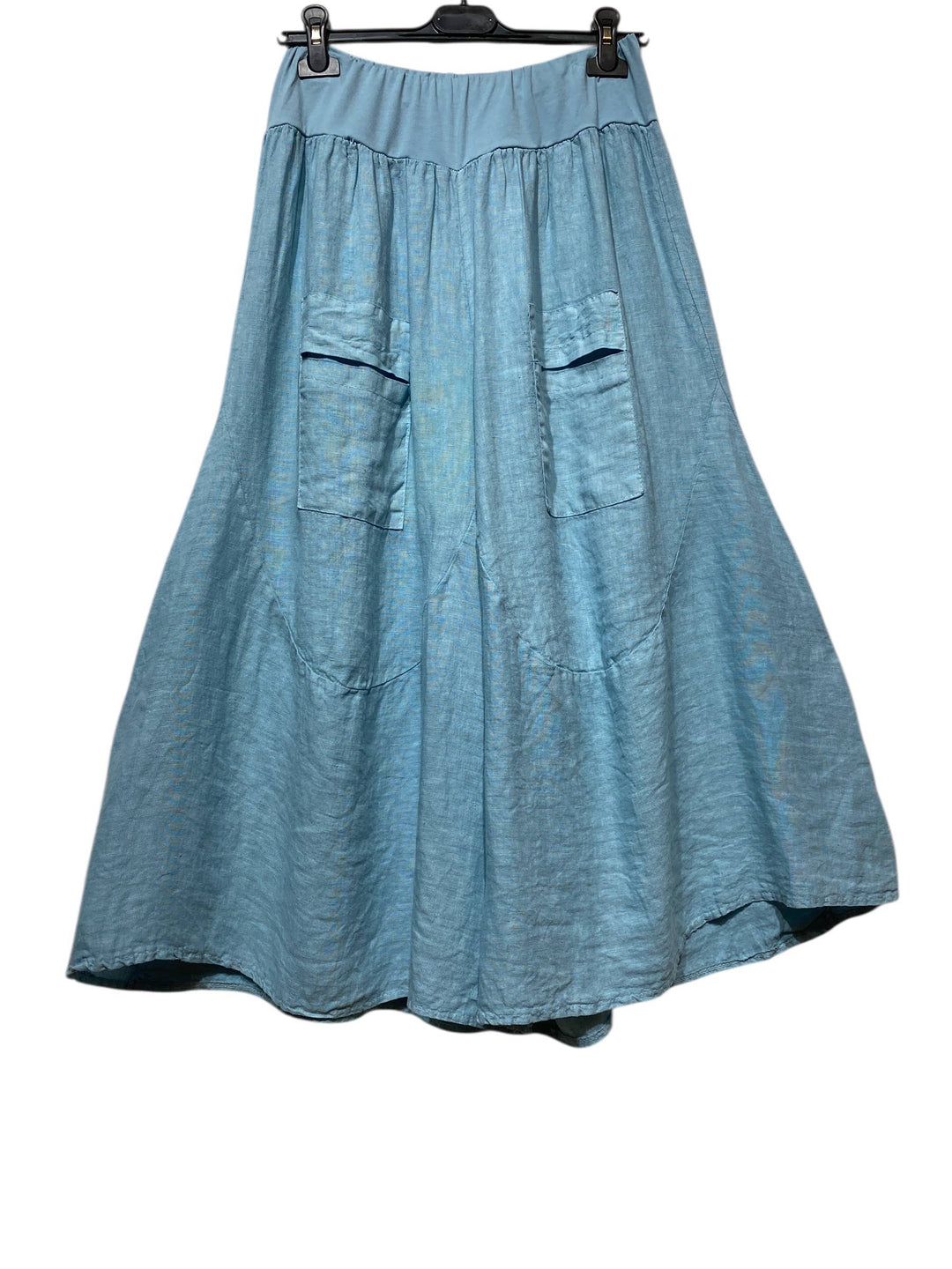 Wide Leg Linen Capris