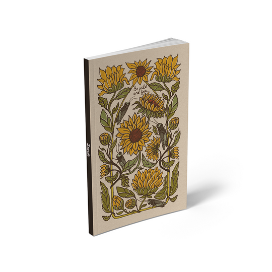 Sunflower Soft Touch Classic Layflat Notebook