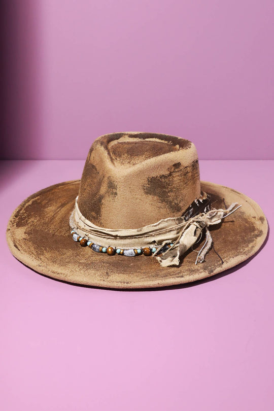 Desert Sand Fedora Hat