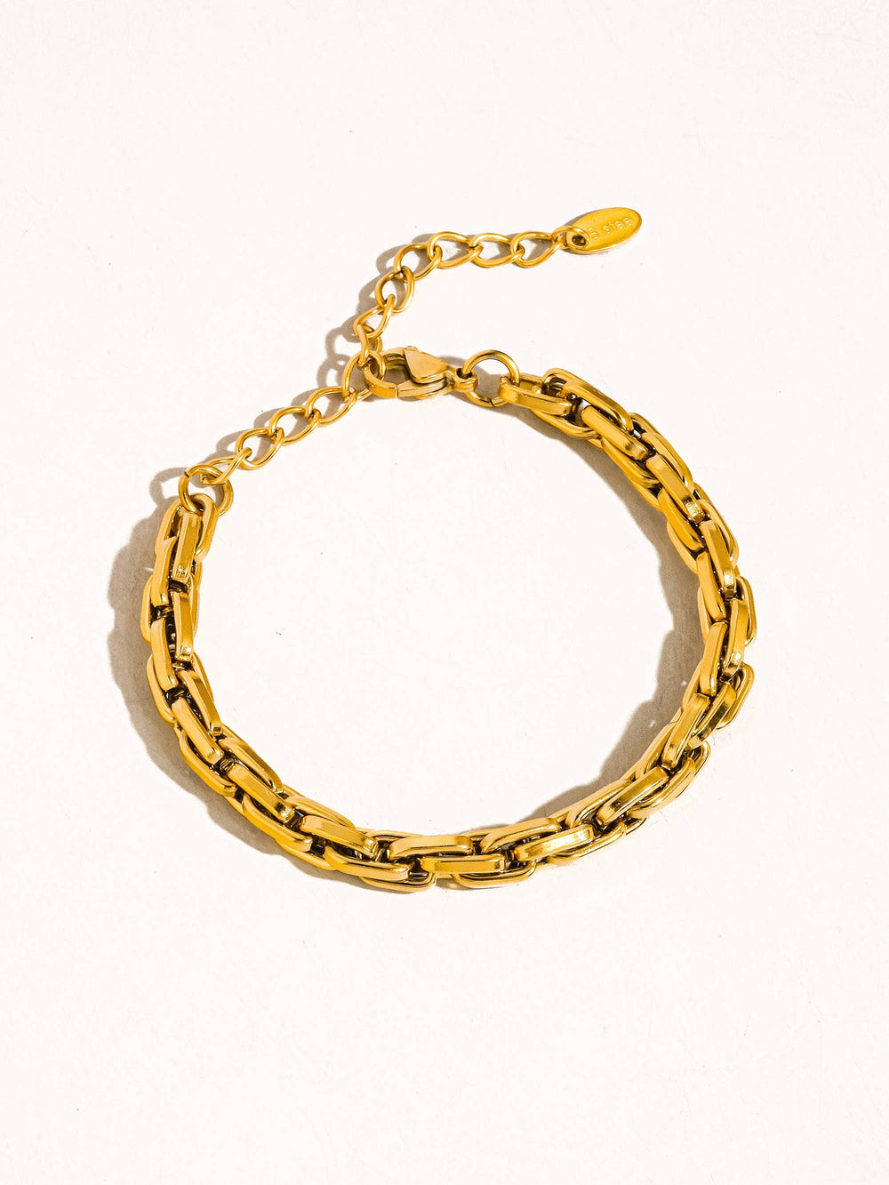 Kolt 18K Gold Plated Non-Tarnish Thin Chain Bracelet