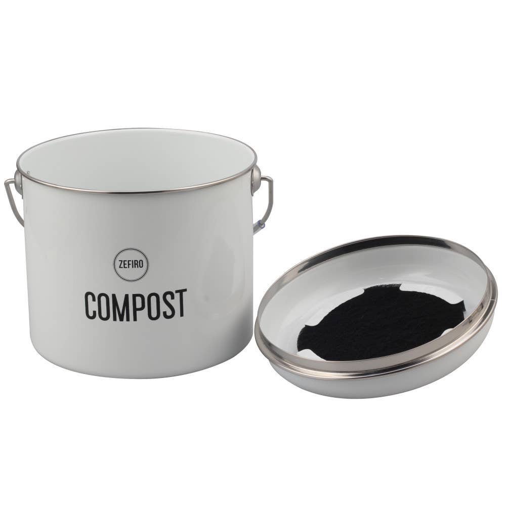 Zefiro Compost Bin  0.8 Gallons - Simple Good