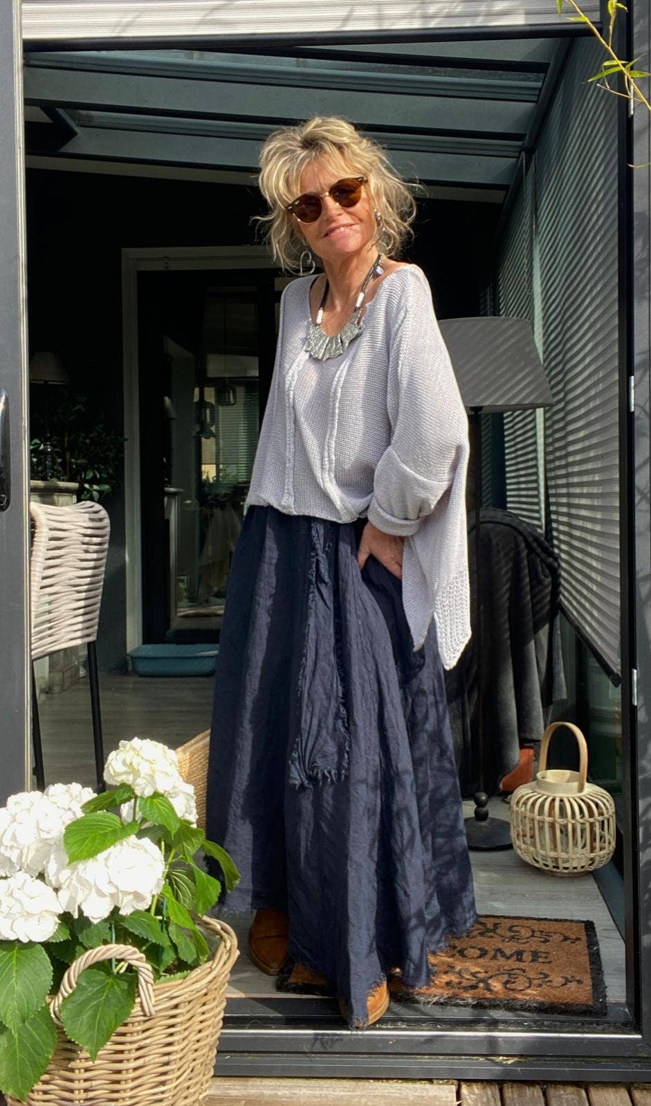 Lightweight Asymmetrical Sweater