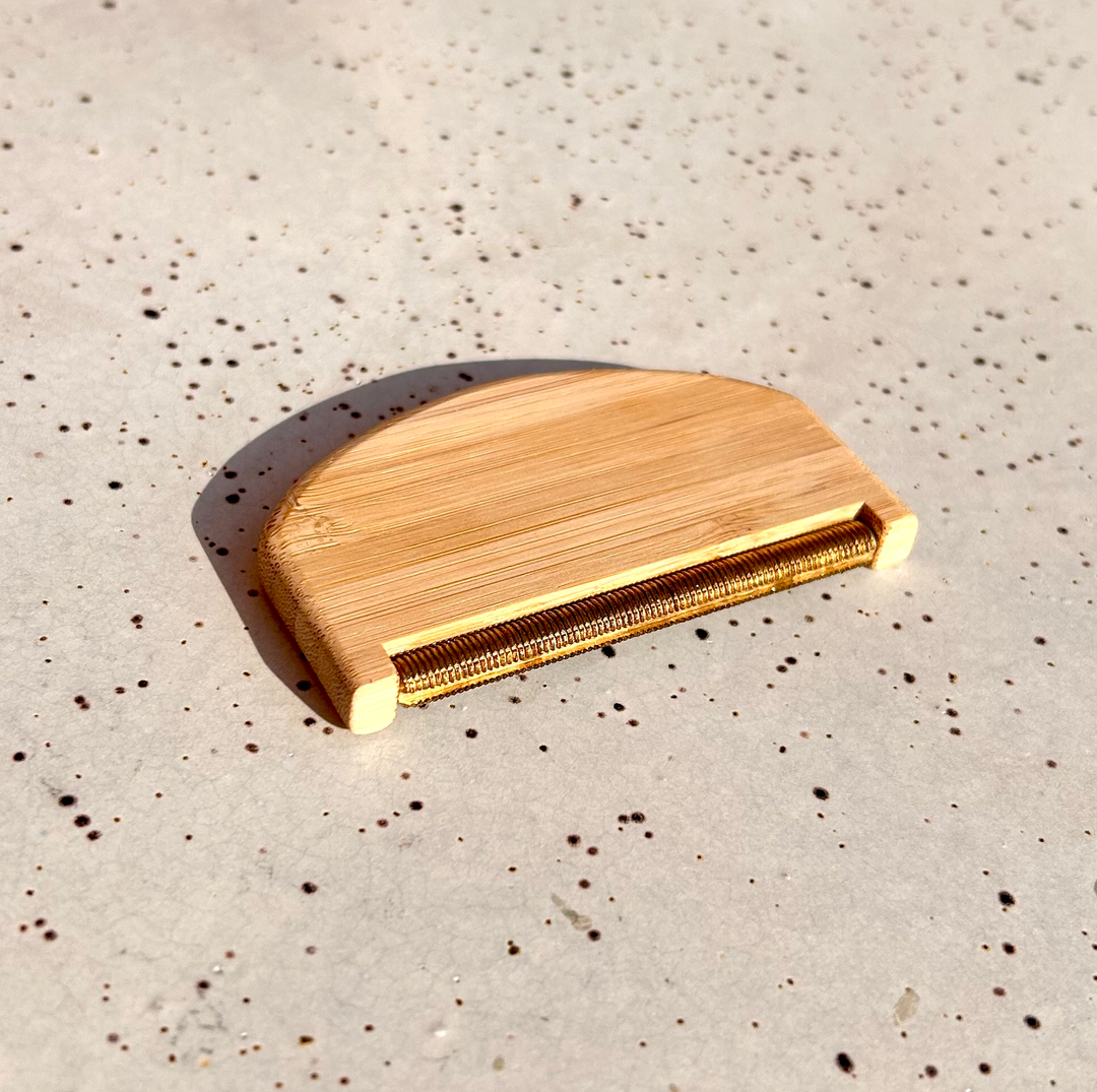 Travel Size Bamboo Lint Remover