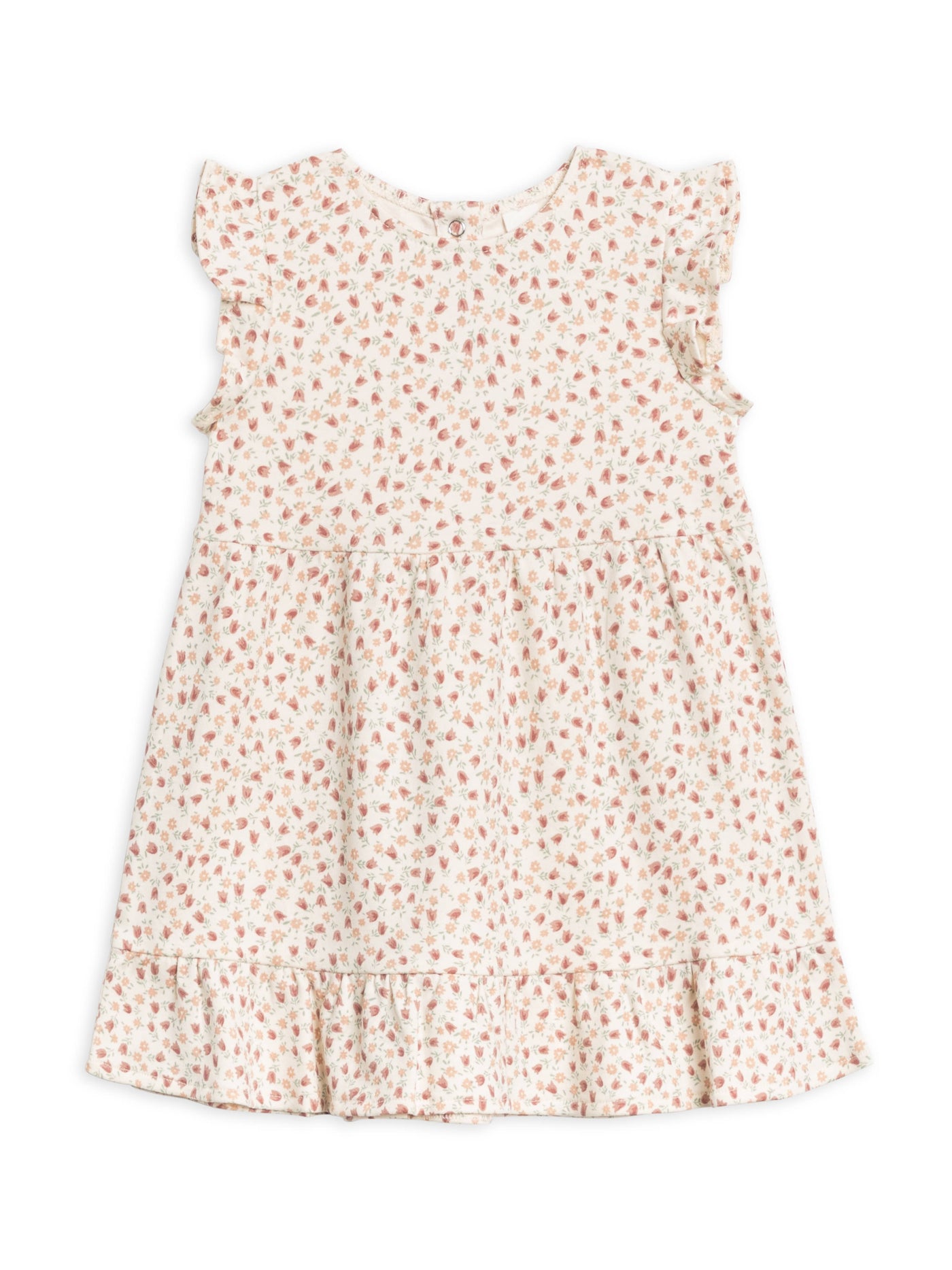 Colored Organics Organic Baby & Kids Tilly Tiered Dress - Joy Floral - Simple Good
