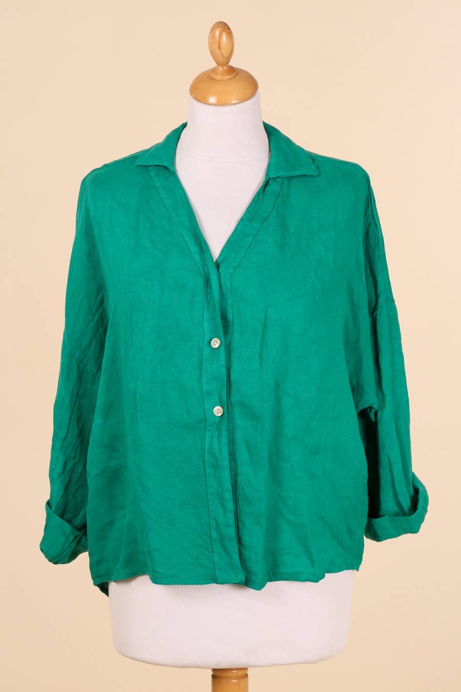 Standard Italian Linen Button Up