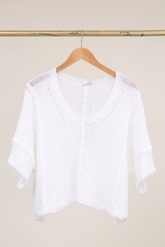 Cotton Knit Sweater