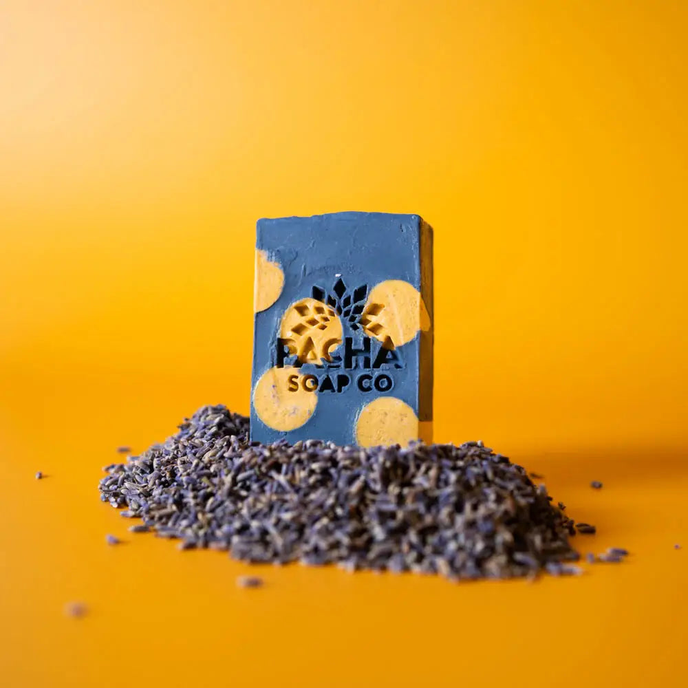 Pacha Lavender & Blue Tansy Bar Soap
