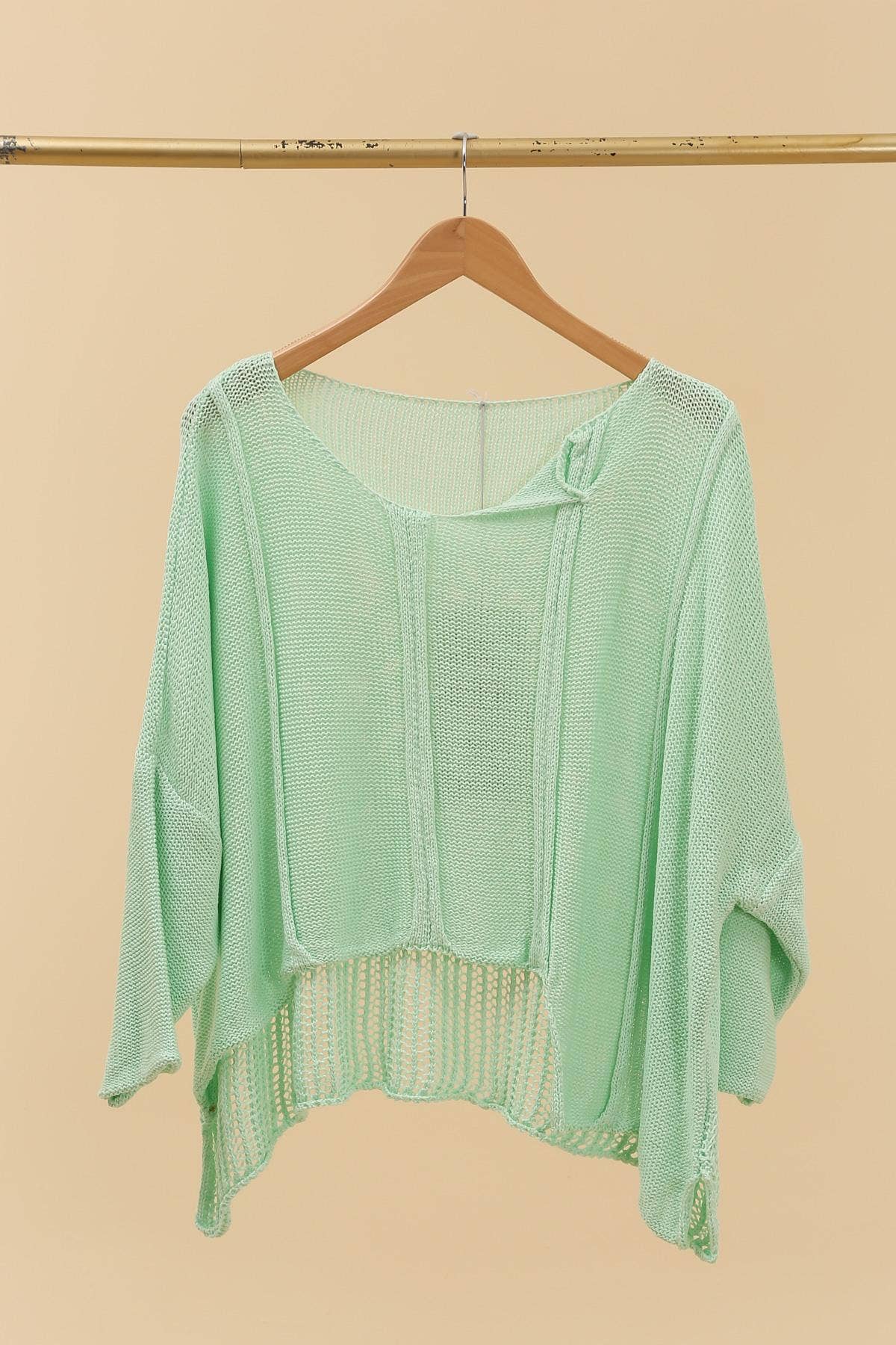 Lightweight Asymmetrical Sweater