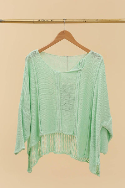 Lightweight Asymmetrical Sweater