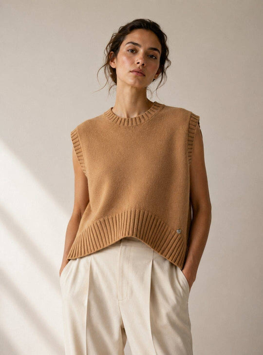 Boxy Knit Vest