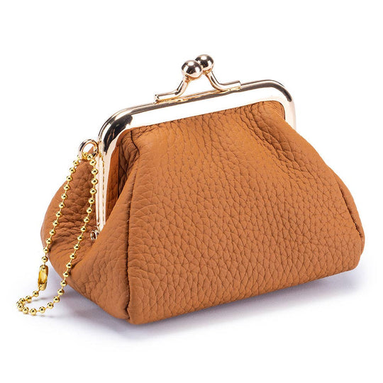 Genuine Leather Mini Purse