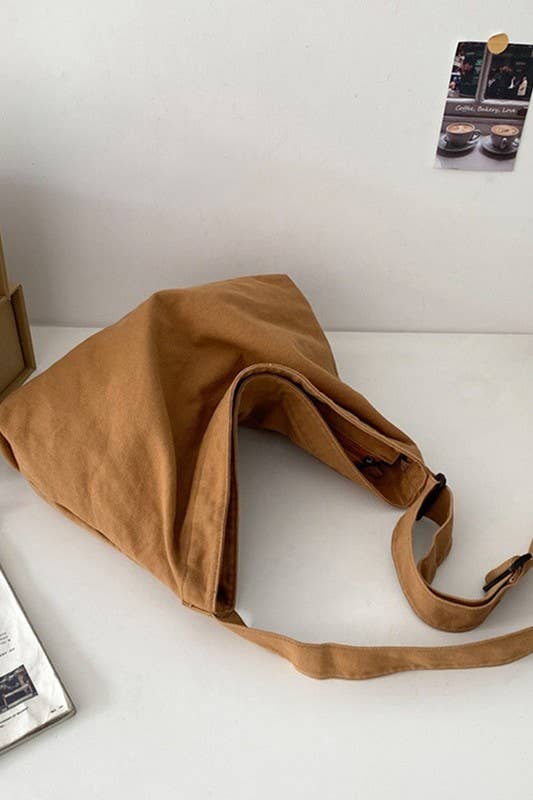 Canvas Big Shoulder Bag