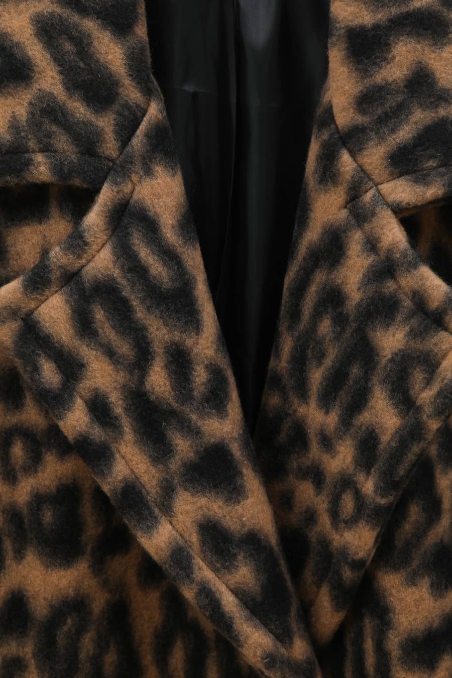 Animal Print Coat Made in Italy