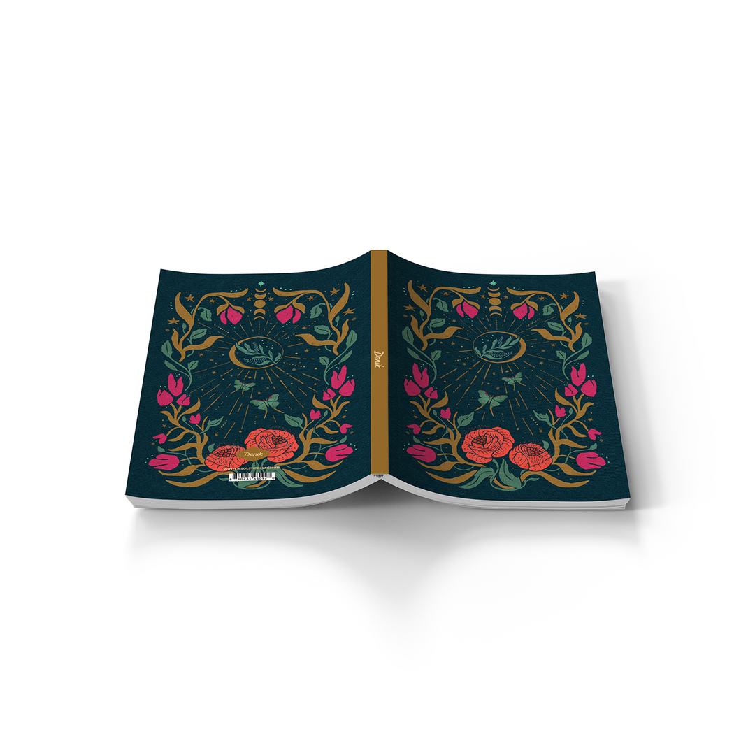 Winter Solstice Soft Touch Classic Layflat Notebook