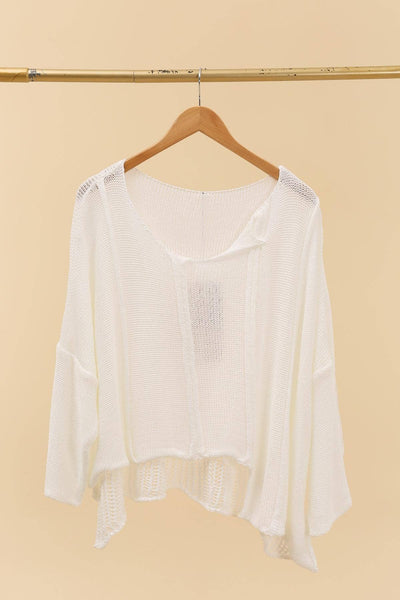 Lightweight Asymmetrical Sweater