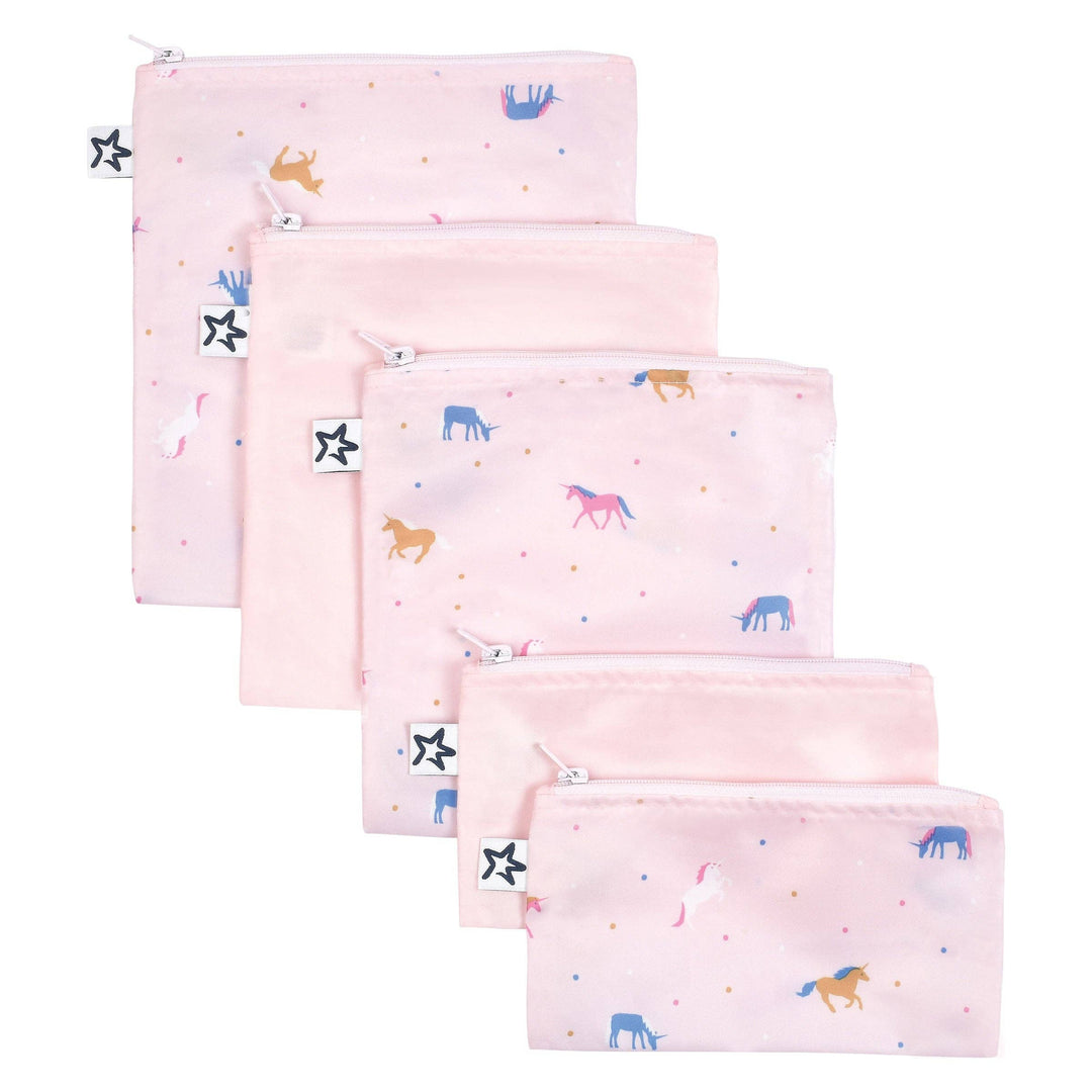Tiny Twinkle Reusable Snack Bags 5 Pack - Simple Good
