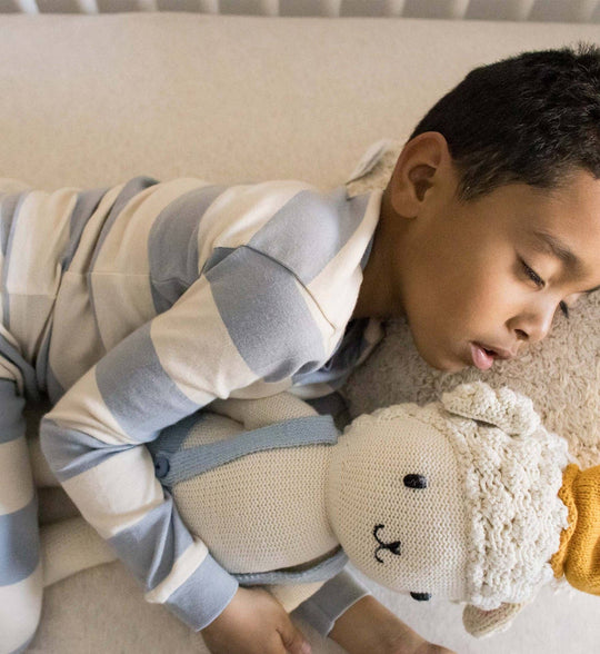 Quarry Rugby Stripe Organic Cotton Sleep & Play