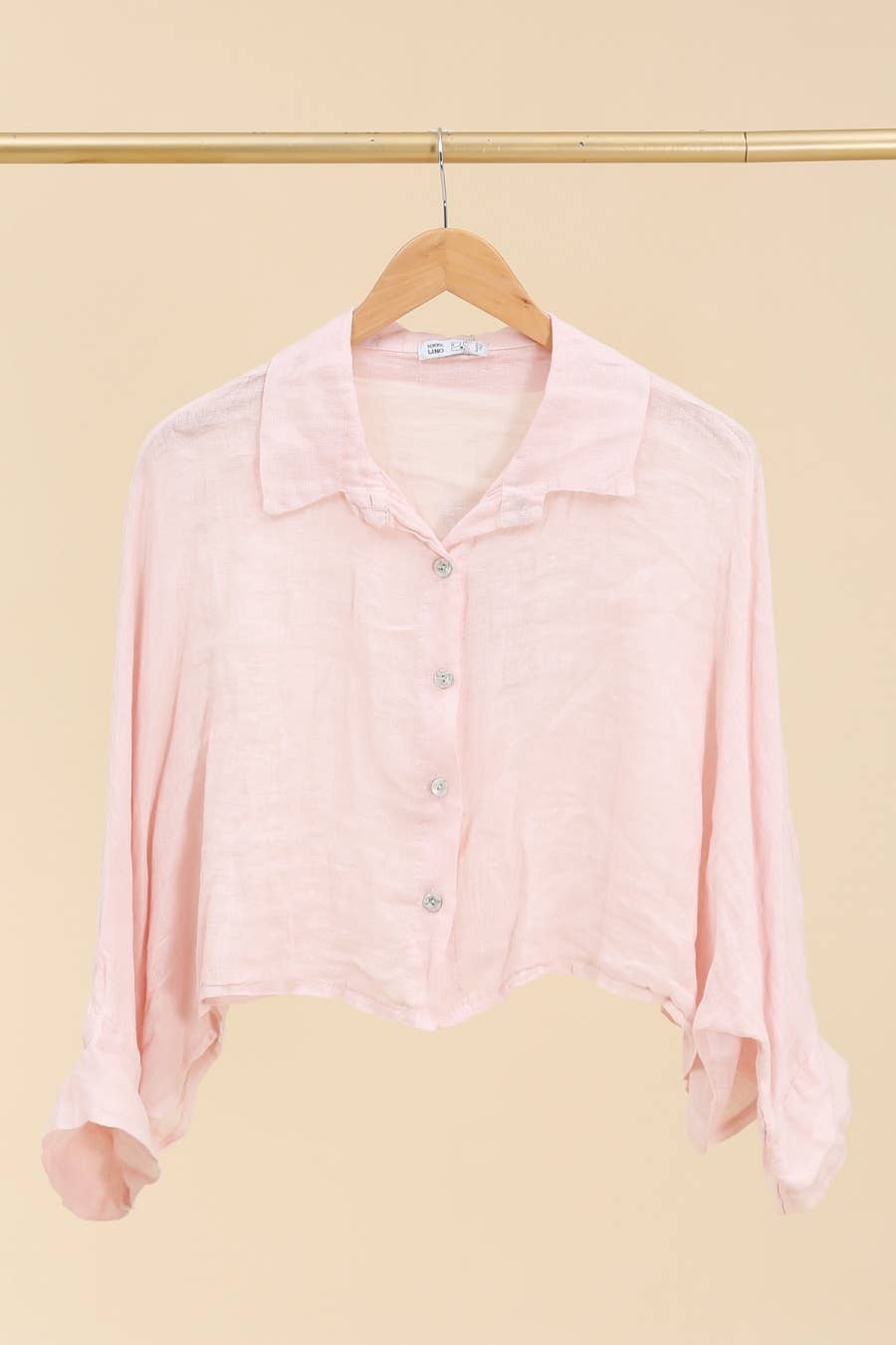 Boxy Linen Button Up