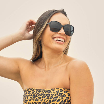 Althea - Crystal Grey Sunglasses