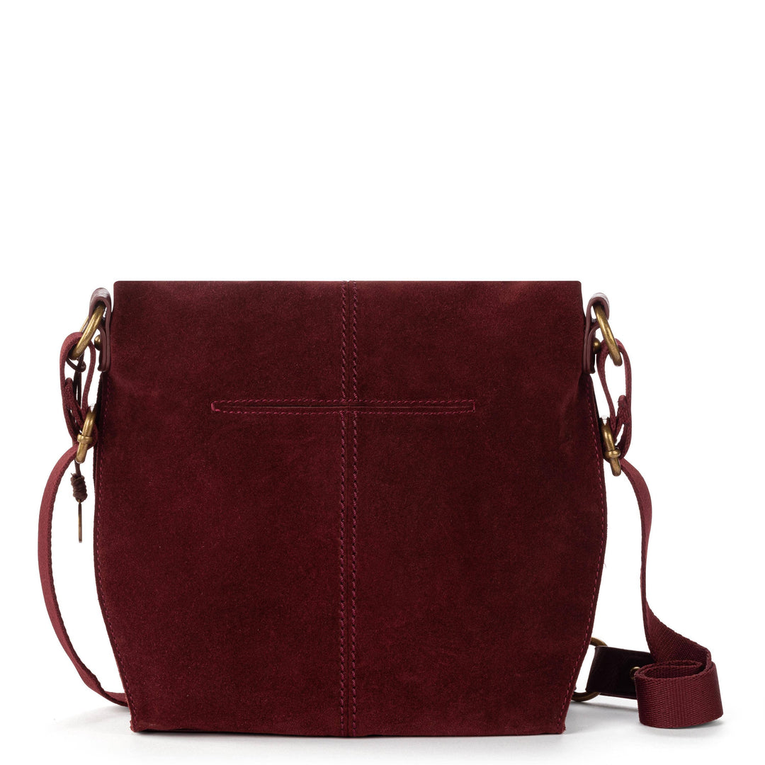 Silverlake Flap Crossbody Suede