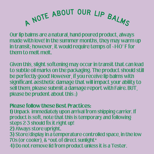 Basil Mint Organic Lip Balm