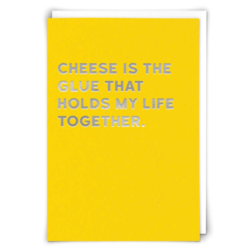 Glue Humor Greeting Card