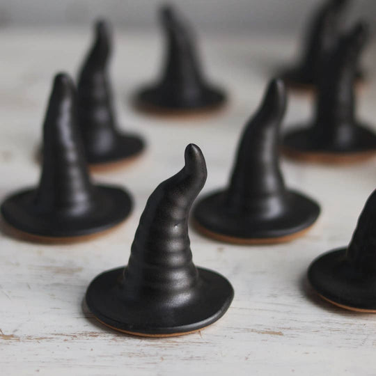 Black Witch Hat Ring Holder
