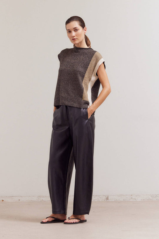 Knit Gradient Sleeveless Sweater